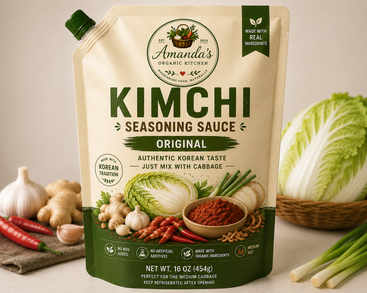 Amanda's  Kimchi Seasoning