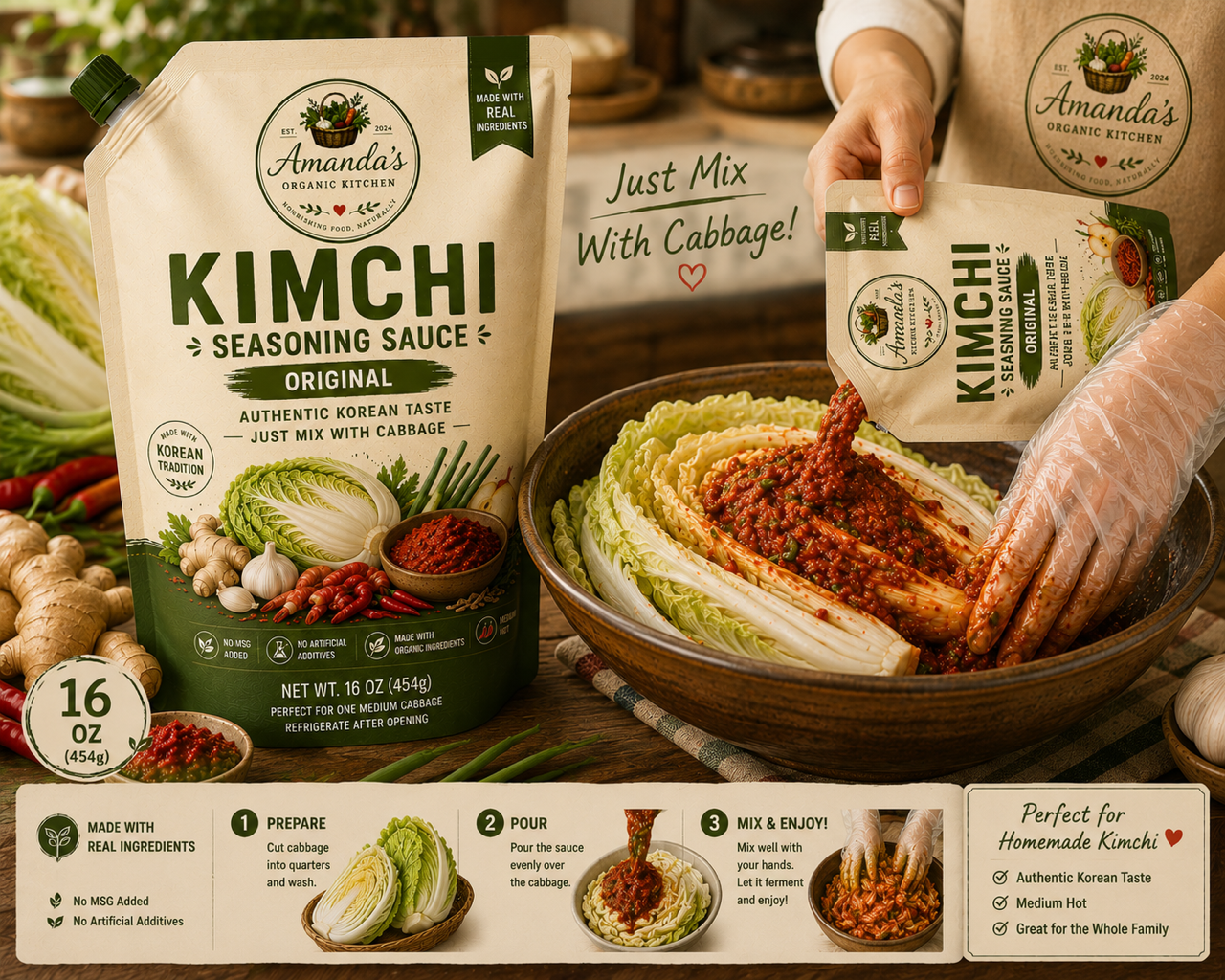 Amanda's  Kimchi Seasoning