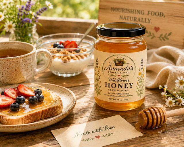Amanda's Wildflower Honey