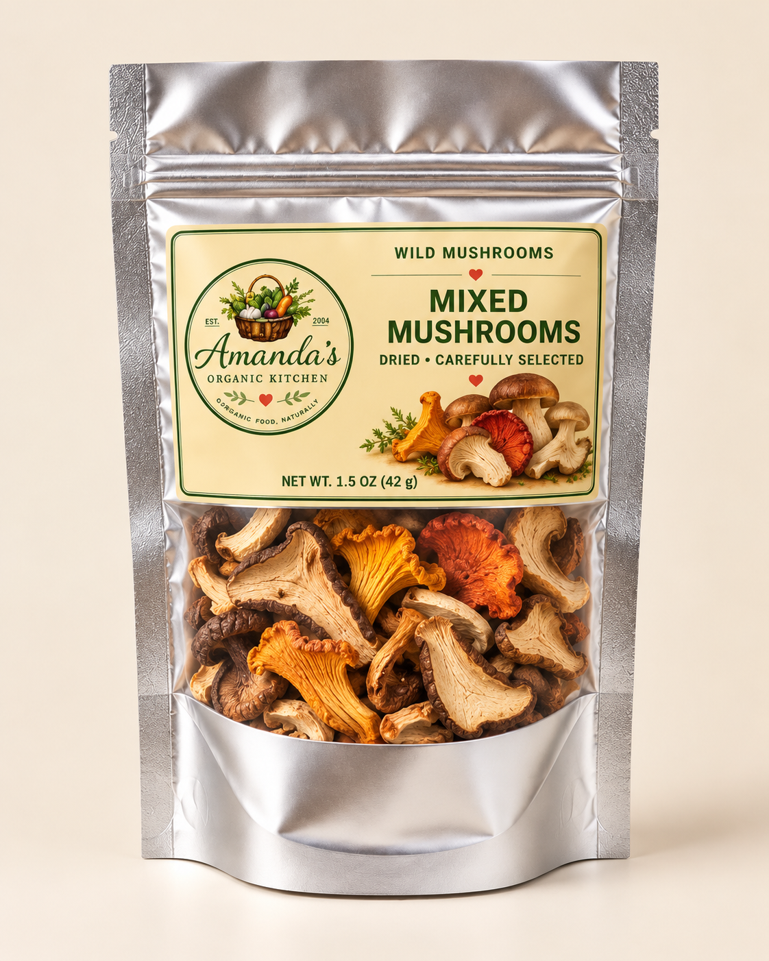 Wild Mixed Mushrooms
