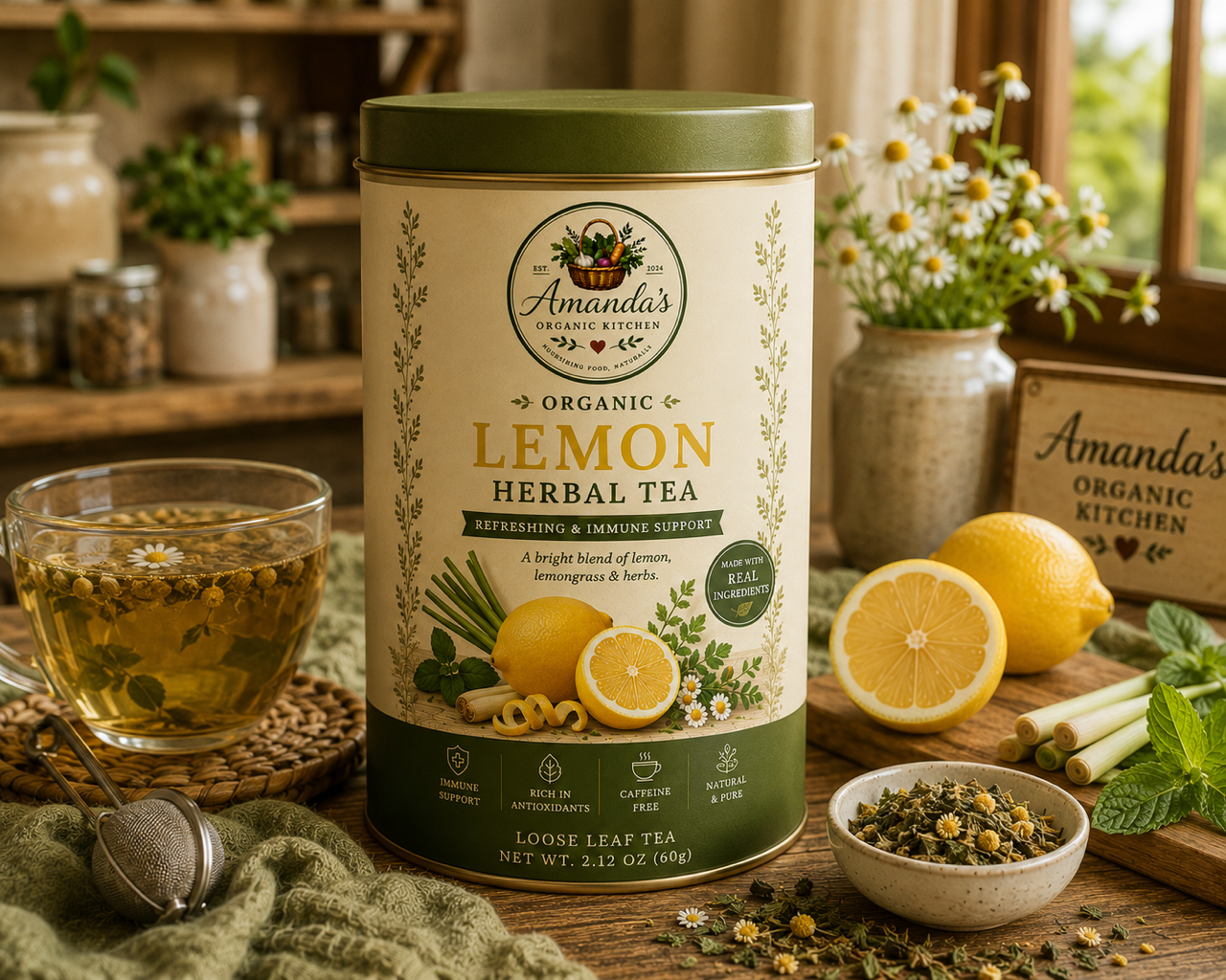 Organic Lemon Tea