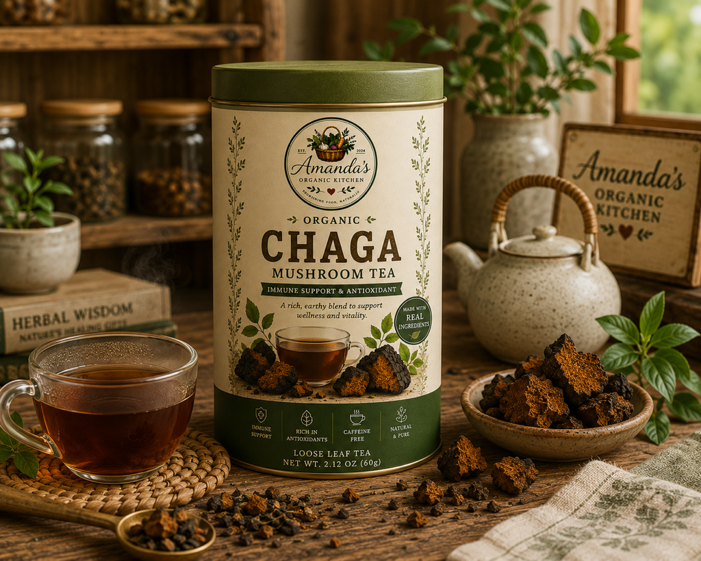 Wild Chaga Mushroom Tea